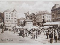 Trg bana Jelačića oko 1910. godine, prema Jurišićevoj.jpg